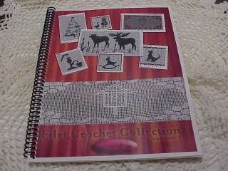 NORTHWOODS   HOLIDAY AND COUNTRY FILET CROCHET PATTERN BOOK