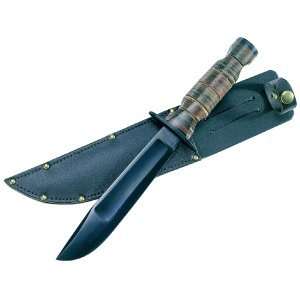 Sheffield   Israeli Commando Knife, Leather Sheath:  Sports 