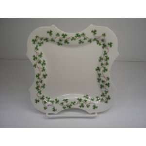  Square Small Shamrock Plate 