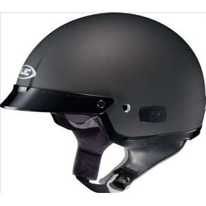   Matte Black Open Face Motorcycle Helmet IS2 Size X Small Automotive