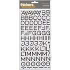 American Crafts Thickers Foil Stickers Sheet Hardcover Gold