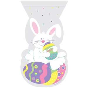  Easter Shaped Zipper Cello Bags   Bunny 