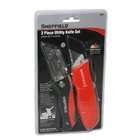 Sheffield 58810 2 Piece Utility Knife Set   Includes 6 Blades
