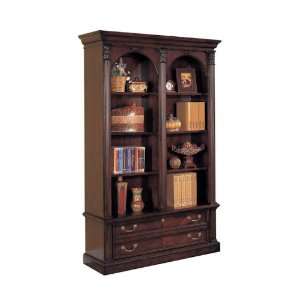   : Double Bookcase with File by DMI Office Furniture: Office Products