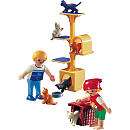 Playmobil Animal Clinic Playset: Cat Scratch Tree   Playmobil   Toys 