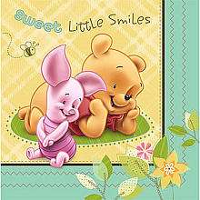 ShindigZ Winnie the Pooh Baby Pooh And Friends Luncheon Napkins   16 