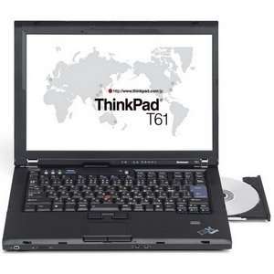  T61 14.1 Notebook   Core 2 Duo T8100 2.1GHz   Black. TOPSELLER T61 