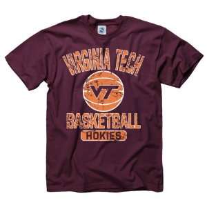 Virginia Tech Hokies Maroon Youth Ballin T Shirt  Sports 