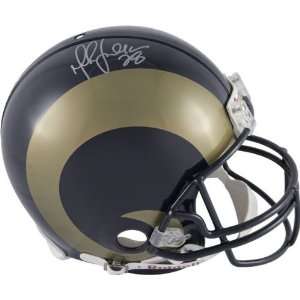   Pro Line Helmet  Details: St. Louis Rams, Authentic Riddell Helmet