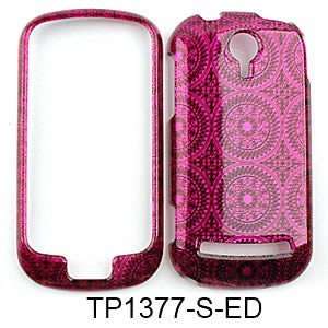  CELL PHONE CASE COVER FOR LG QUANTUM C900 TRANS HOT PINK 