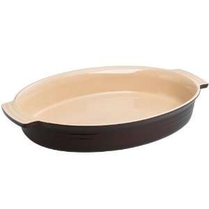 Le Creuset Stoneware 14Oval Baking Dish   Chestnut:  Home 