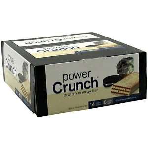  BNRG Power Crunch, Cookies and Creme, 12(40g) bars (Energy 