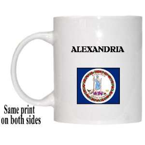    US State Flag   ALEXANDRIA, Virginia (VA) Mug 