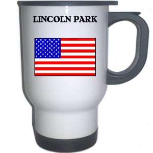  US Flag   Lincoln Park, Michigan (MI) White Stainless 
