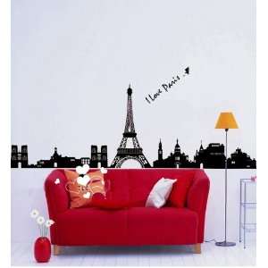  Reusable/removable Decoration Wall Sticker Decal  I Love 