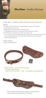 HB DSLR SLR Camera Hand Grip Strap(Brown/Leather)+Plate  