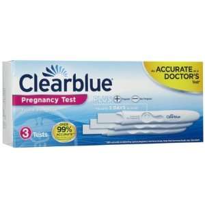   Pregnancy Test +/  Results 3 ct (Quantity of 3) Health & Personal