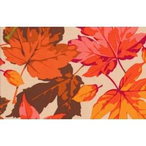  Martha Negley Autumn Medley MAPLES Coral MN46 Fabric 