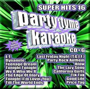 Party Tyme Karaoke CDG SYB1108   Super Hits 16   1108  