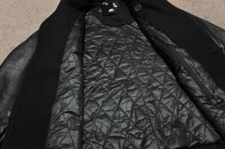 NSW Nike   MELTON DESTROYER PEACOAT   Wool Leather   Varsity Jacket 