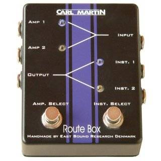 Carl Martin Route Box Dual A/B Box for Double Instrument / Amp 