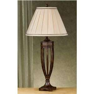    Murray Feiss Hemisphere Walnut 34 Inch Table Lamp