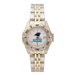  Carolina Panthers All Star Womens Stainless Steel Watch 