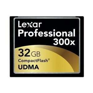  Lexar 32GB 300x Professional Compact Flash Card: Computers 