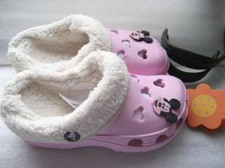 CROC Mickey Mouse Mammoth Boys Girls Shoes Warm  