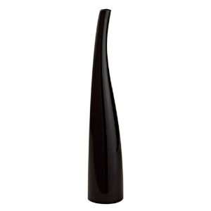  Lugano Black 18 High Porcelain Vase