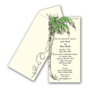 Tropical Party Invitation with Coordinating Envelope   Package of 25