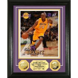  Kobe Bryant Gold Coin Photo Mint Sports Collectibles