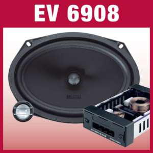   Maestro EV6908 6x9 Car Audio 2 Way Component / Coaxial System 165W
