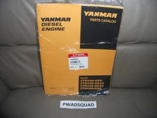 Yanmar Parts Catalog/Diesel Engine # Y00R5640    3TNV88 DSA,3TNV88 