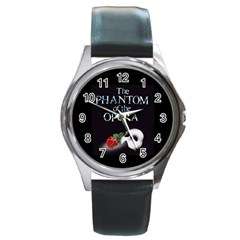 The Phantom of the Opera 2 Round Metal Watch from ArtsNow Front