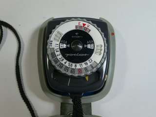 GOSSEN PILOT Light Meter with Case and Strap   Looks Nice  