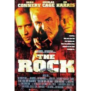 The Rock   Movie Poster (Sean Connery, Nicolas Cage) 