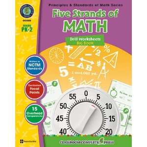  Drill Sheets Five Strands Of Math Big Book Gr Pk 2 Principles Math 