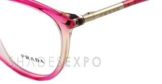 NEW Prada Eyeglasses VPR 03O PINK EAN 101 VPR030 AUTH  