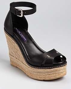 Ralph Lauren Collection Wedges   Firama Ankle Strap