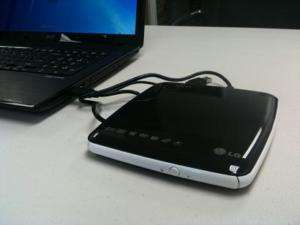External USB CD DVD RW Player Burner Writer Portable LS  