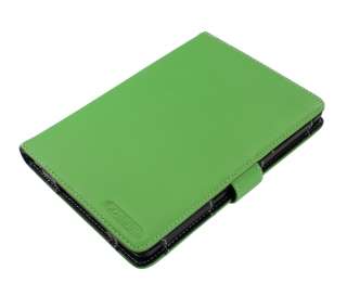   Next2 eReader Tablet Book Style Leather Cover Case   Green  