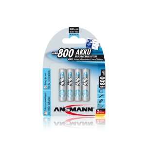  Ansmann 5035042 MaxE AAA 800 mAh Batteries   4 Pack 