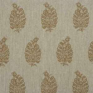   Paisley Linen   Buff Indoor Upholstery Fabric: Arts, Crafts & Sewing