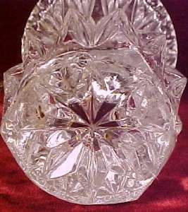 Lovely Lead Crystal Toothpick Holder Princess House EX COND  