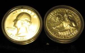 1976 S GEM PROOF Silver Wash Quarter FREE Shipping  