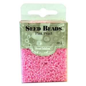    Seed Beads   Pink Pearlized   Delivered Arts, Crafts & Sewing