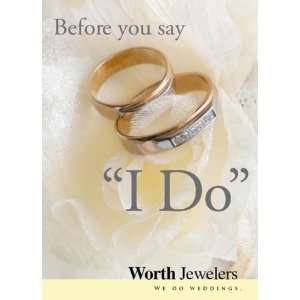  Before You Say I Do Wedding Bands Sign