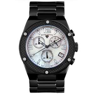  Mens Throttle Chronograph Black Ion Plated: Electronics