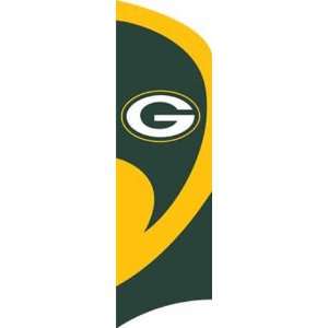  TTGB Packers Tall Team Flag with pole: Home & Kitchen